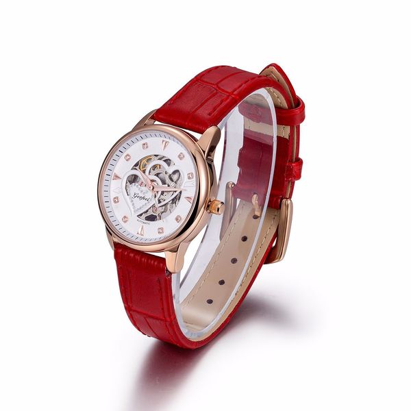stainless steel watch women's strap haiou automatic mechanical movement steel watch, Slivery;brown
stainless steel watch women's strap haiou automatic mechanical movement steel watch, Slivery;brown