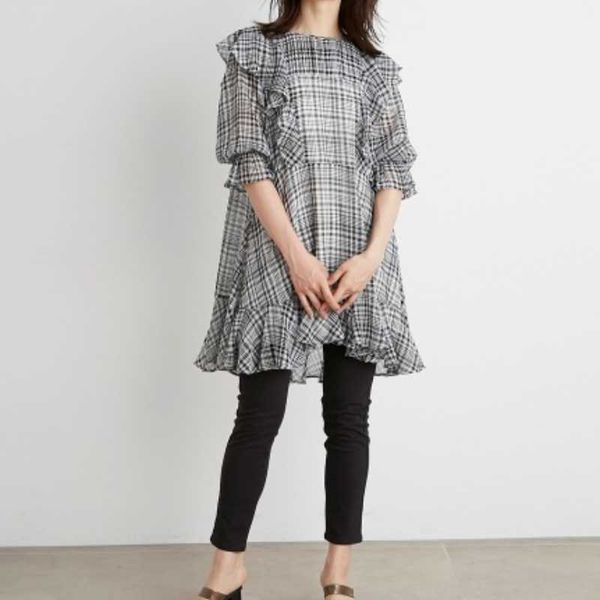 kawaii half sleeve loose dresses for women sweet ruffles chiffon perspectivity shirt dress summer fairy vestidos mujer 210525, Black;gray
kawaii half sleeve loose dresses for women sweet ruffles chiffon perspectivity shirt dress summer fairy vestidos mujer 210525, Black;gray