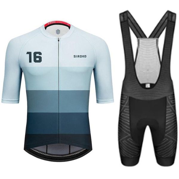 racing sets siroko cycling jersey set men bike wear summer outdoor clothing mtb short sleeve shirt gel shorts suit hombre, Black;blue
racing sets siroko cycling jersey set men bike wear summer outdoor clothing mtb short sleeve shirt gel shorts suit hombre, Black;blue