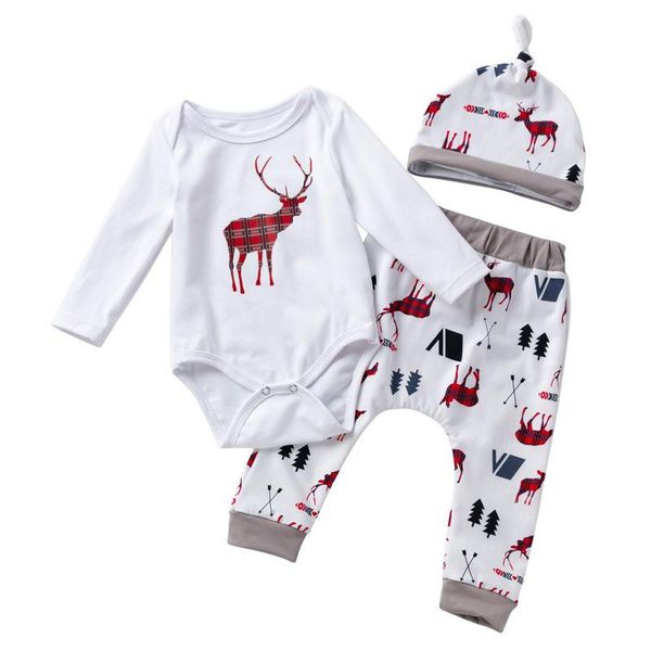 clothing sets winter boy born baby girl clothes thanksgiving 0-2-year-old cotton long sleeve cartoon romper pants hat fashion 3-piece, White
clothing sets winter boy born baby girl clothes thanksgiving 0-2-year-old cotton long sleeve cartoon romper pants hat fashion 3-piece, White
