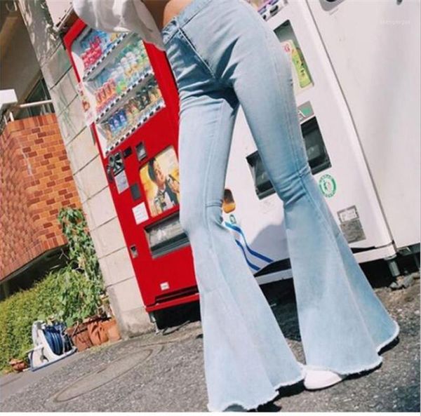 women's jeans 2021 autumn winter women blue high waist flare bell bottoms ladies stretching fashion wide leg denim trousers
women's jeans 2021 autumn winter women blue high waist flare bell bottoms ladies stretching fashion wide leg denim trousers