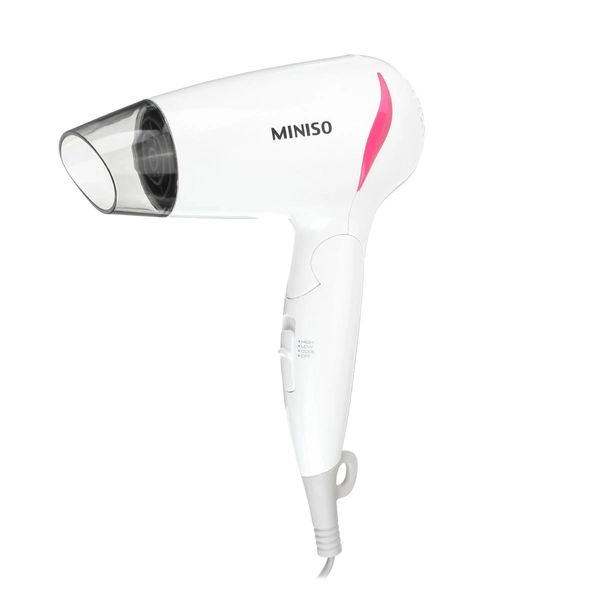 miniso 1400w portable hair dryer folding blow dryer mini lightweight hair tools
miniso 1400w portable hair dryer folding blow dryer mini lightweight hair tools