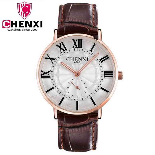 wristwatches chenxi casual brand watches men brown leather strap roman numerals quartz watch business male gift bracelet wristwatch natate, Slivery;brown
wristwatches chenxi casual brand watches men brown leather strap roman numerals quartz watch business male gift bracelet wristwatch natate, Slivery;brown