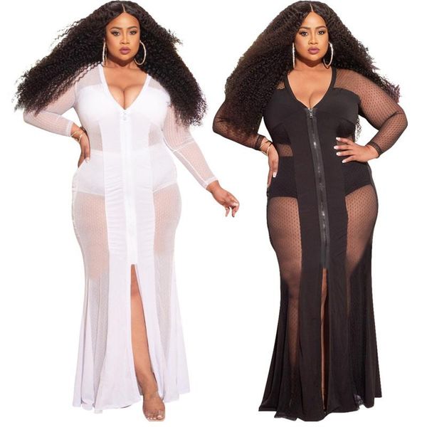 casual dresses 2021 fall autumn black white dress full sleeve mesh sheath party night club vestidos, Black;gray
casual dresses 2021 fall autumn black white dress full sleeve mesh sheath party night club vestidos, Black;gray