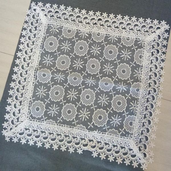 table cloth ivory white color polyester embroidered organza lace tablecloth and spread cover size 45 x cm square shape
table cloth ivory white color polyester embroidered organza lace tablecloth and spread cover size 45 x cm square shape
