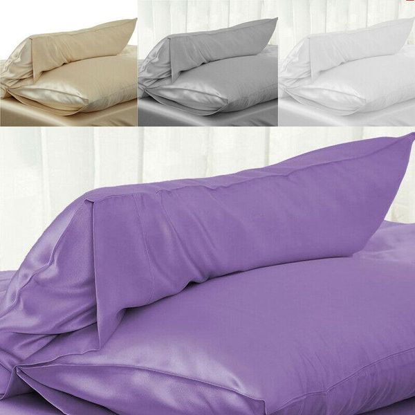 pillow case 1pc bedding fitted pillowcase silky satin cases silk like plain bed cushion luxury cover
pillow case 1pc bedding fitted pillowcase silky satin cases silk like plain bed cushion luxury cover