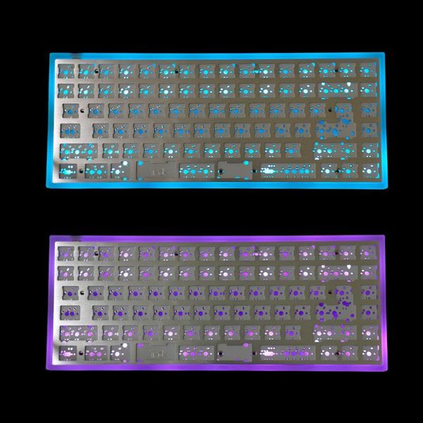 keyboards 84 bface pcb plate 75% diy type-c rgb mechanical keyboard kits with transparent satelliters acrylic shell positioning
keyboards 84 bface pcb plate 75% diy type-c rgb mechanical keyboard kits with transparent satelliters acrylic shell positioning