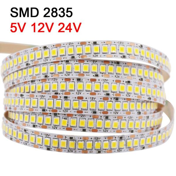strips 5v 12v 24v 2835 led strip 5m 300/600/2400 pixels tape smd 3528 fiexible light bar under cabinet lighting backlight
strips 5v 12v 24v 2835 led strip 5m 300/600/2400 pixels tape smd 3528 fiexible light bar under cabinet lighting backlight