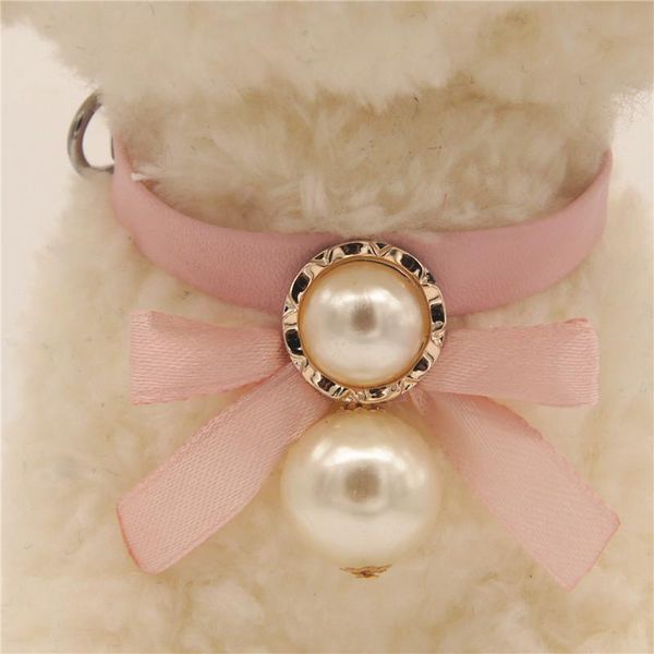 dog collars & leashes leash buckle leather pet collar bowknot with bright big pearl necklace for little cat supplies
dog collars & leashes leash buckle leather pet collar bowknot with bright big pearl necklace for little cat supplies