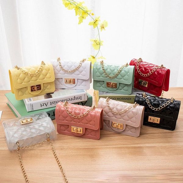 evening bags 2021 jelly bag pvc make up crossbody for women purse hand