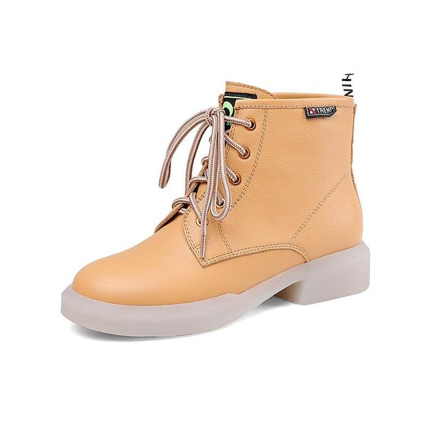 boots 2021 casual ankle round toe low-heel women shoes warm winter breathable cow leather platform, Black
boots 2021 casual ankle round toe low-heel women shoes warm winter breathable cow leather platform, Black