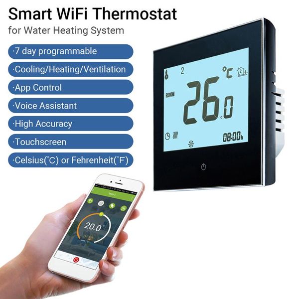smart home control thermostat programmable water heating system touchscreen heat only for recirculatingsystem
smart home control thermostat programmable water heating system touchscreen heat only for recirculatingsystem