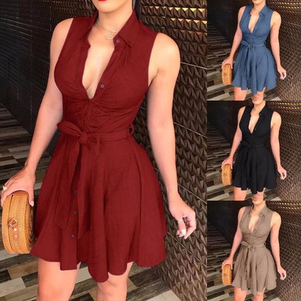 summer sleeveless shirt slim fit womens dress up short casual solid color v neck oversized female blouse, Black;gray
summer sleeveless shirt slim fit womens dress up short casual solid color v neck oversized female blouse, Black;gray