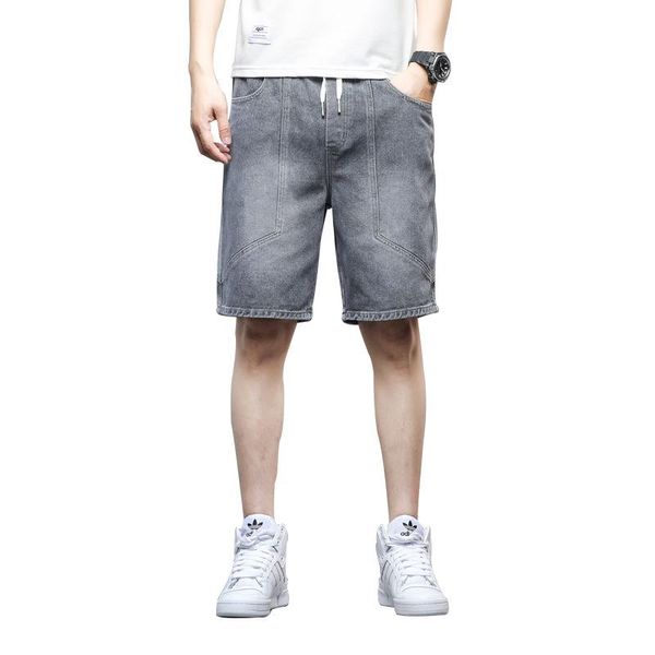 men's shorts men denim summer thin section pants loose straight breathable breeches fashion casual five-point, White;black
men's shorts men denim summer thin section pants loose straight breathable breeches fashion casual five-point, White;black