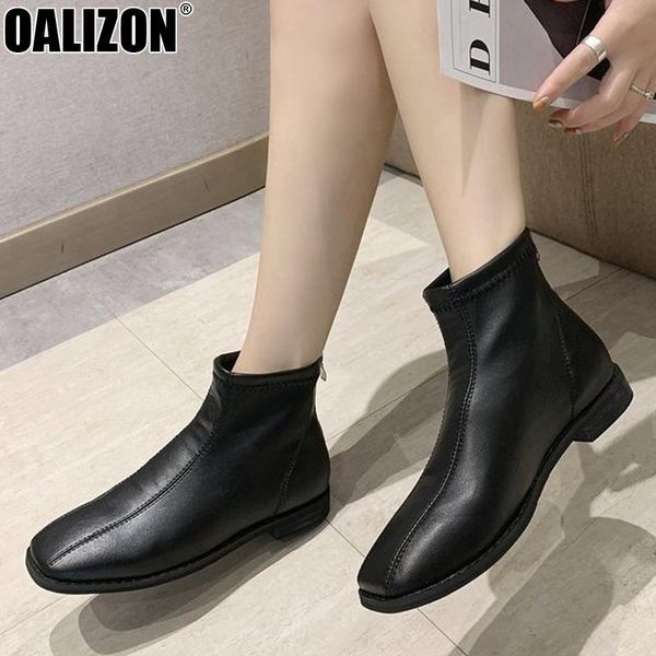 boots est autumn winter women lady female zipper slip on bottine block heels mujer zapatos woman short ankle botas shoes r621, Black
boots est autumn winter women lady female zipper slip on bottine block heels mujer zapatos woman short ankle botas shoes r621, Black