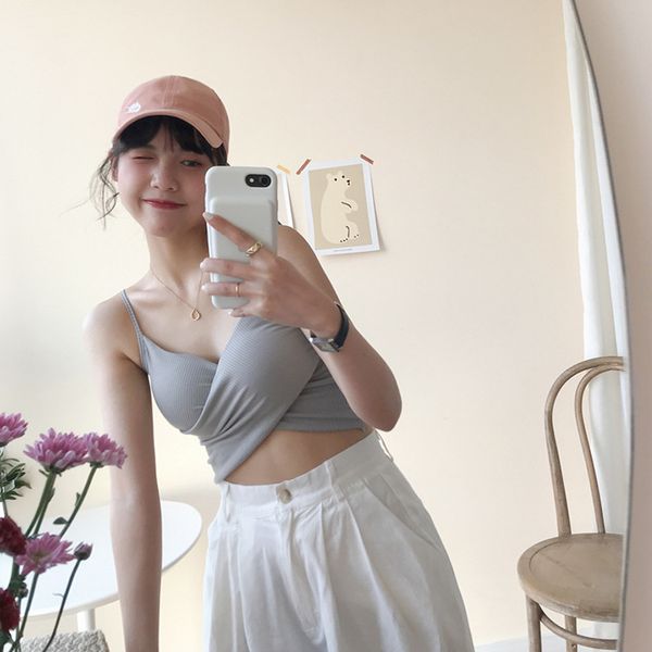 2021 women's tanks camis fashion casual basic ladies v neck backless spaghetti strap cropped summer women gray clubwear slim clothes v, White
2021 women's tanks camis fashion casual basic ladies v neck backless spaghetti strap cropped summer women gray clubwear slim clothes v, White