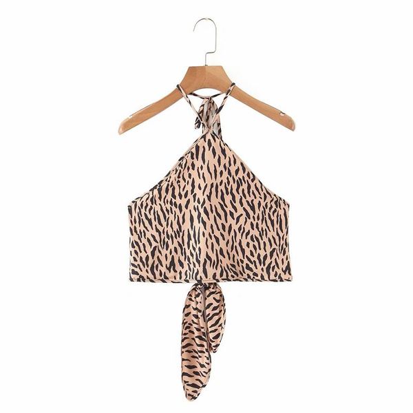 women's tanks & camis leopard print casual backless halter tank women tube crop summer bustier cropped vest bow tie cami, White
women's tanks & camis leopard print casual backless halter tank women tube crop summer bustier cropped vest bow tie cami, White