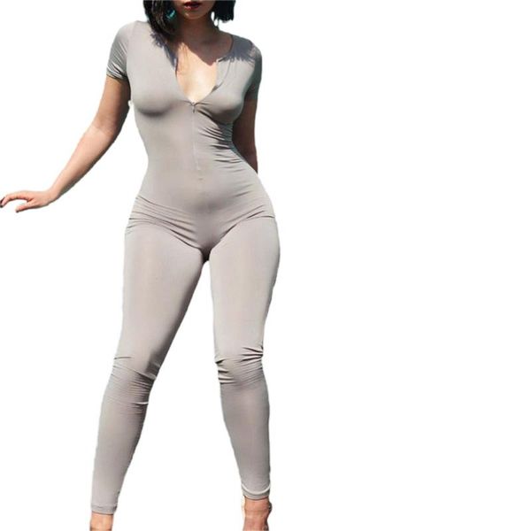 women's jumpsuits & rompers women short sleeve v-neck jumpsuit summer clubwear bodysuit ladies bodycon slim fit fashion zipper solid, Black;white
women's jumpsuits & rompers women short sleeve v-neck jumpsuit summer clubwear bodysuit ladies bodycon slim fit fashion zipper solid, Black;white