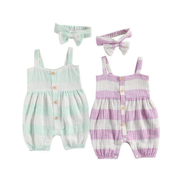 jumpsuits 0-24m cute infant baby girl boy romper tie dye striped print sleeveless loose playsuit cotton linen clothes summer outfit, Blue
jumpsuits 0-24m cute infant baby girl boy romper tie dye striped print sleeveless loose playsuit cotton linen clothes summer outfit, Blue