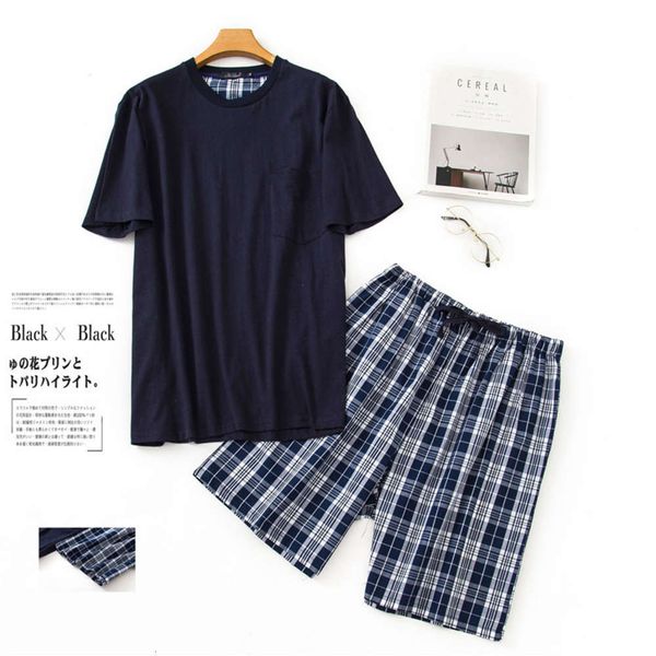 o-neck cato men new summer woven short mouw shorts pyjamas set big size plaid nightwear leisure suits men's, Black;brown
o-neck cato men new summer woven short mouw shorts pyjamas set big size plaid nightwear leisure suits men's, Black;brown