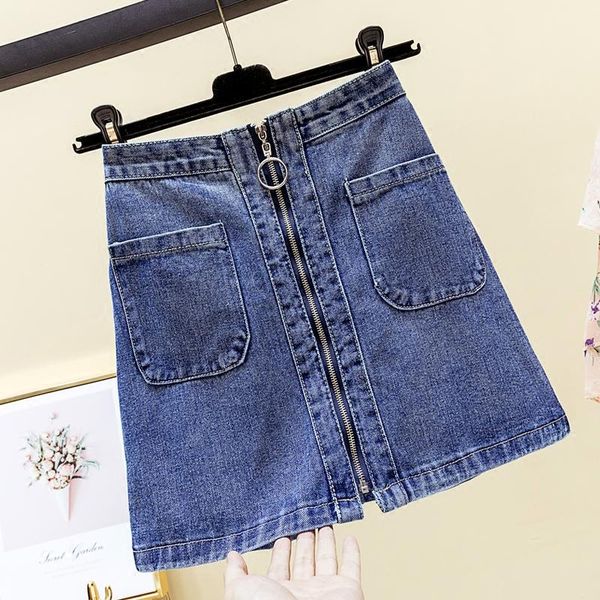 skirts coigarsam 4xl plus size loose women denim short skirt summer zipper cowboy blue 1793, Black
skirts coigarsam 4xl plus size loose women denim short skirt summer zipper cowboy blue 1793, Black