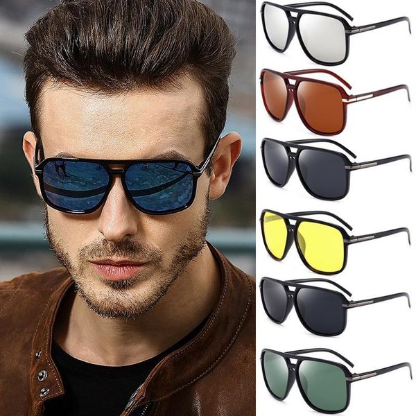 sunglasses fashionable men's polarized square anti-uv driving safety goggles quadrado, White;black
sunglasses fashionable men's polarized square anti-uv driving safety goggles quadrado, White;black