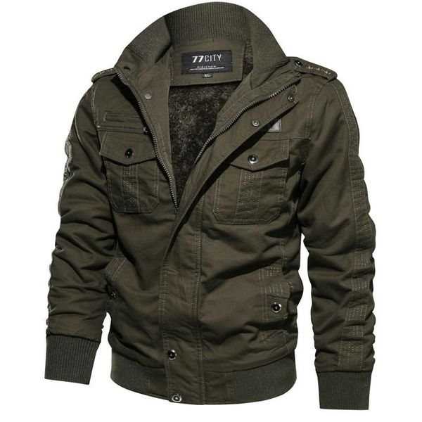 men's jackets zogaa winter thicken warm parkas hooded coat men clothing thermal army military lapel jacket flight pilot overcoat, Black;brown
men's jackets zogaa winter thicken warm parkas hooded coat men clothing thermal army military lapel jacket flight pilot overcoat, Black;brown