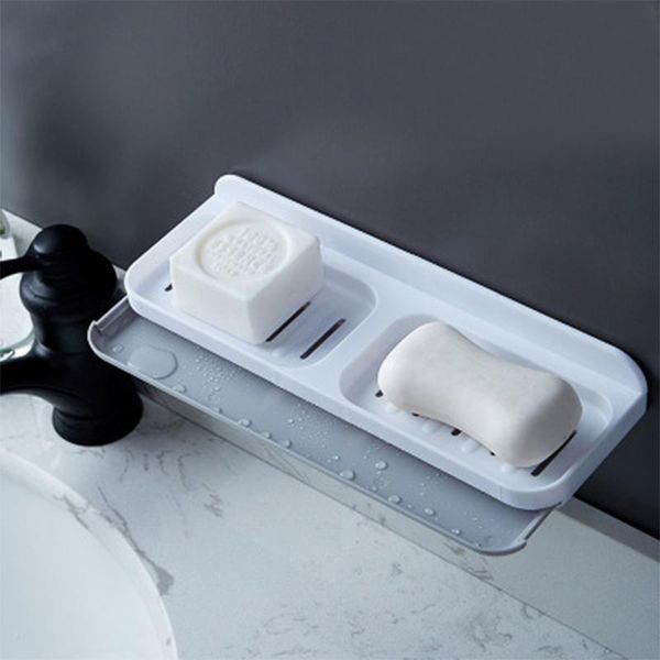 bathroom storage & organization meyjig adhesive soap dish accessories wall mounted shelf for two grids organizer drain holder
bathroom storage & organization meyjig adhesive soap dish accessories wall mounted shelf for two grids organizer drain holder
