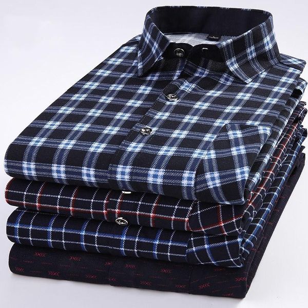 men's casual shirts 2021 plaid cotton oxford long sleeve formal business smart shirt social button-down dress, White;black
men's casual shirts 2021 plaid cotton oxford long sleeve formal business smart shirt social button-down dress, White;black