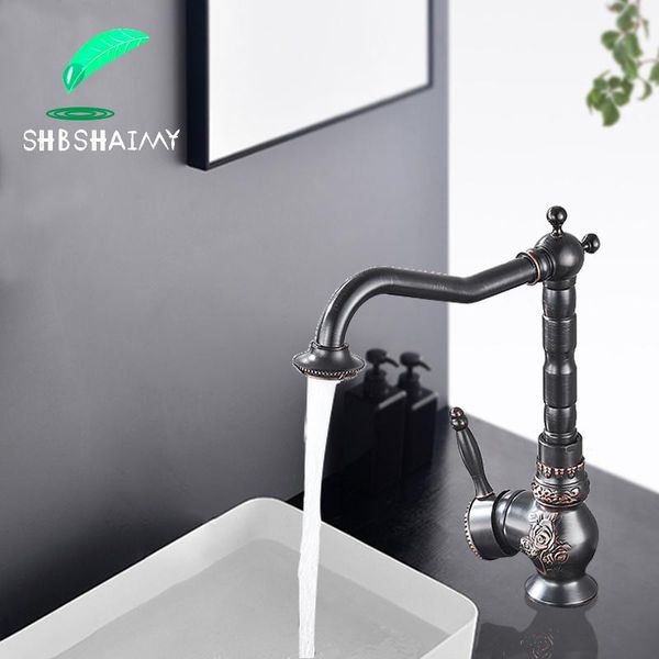 traditional black bronze basin faucet rotation brass bathroom washbasin sink single handle hole cold mixer tap faucets
traditional black bronze basin faucet rotation brass bathroom washbasin sink single handle hole cold mixer tap faucets