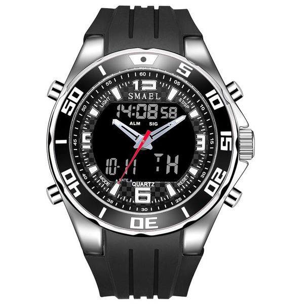 wristwatches smael watch men sport man big clock army relogio masculino horloge reloj hombre, Slivery;brown
wristwatches smael watch men sport man big clock army relogio masculino horloge reloj hombre, Slivery;brown