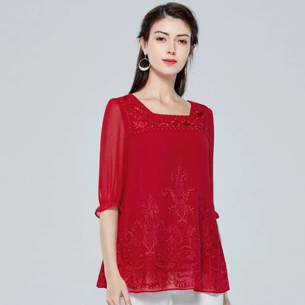 polos plus size 2021 summer fashion red women square collar exquisite embroidery half sleeve elegant blouses 50s 60s, White
polos plus size 2021 summer fashion red women square collar exquisite embroidery half sleeve elegant blouses 50s 60s, White