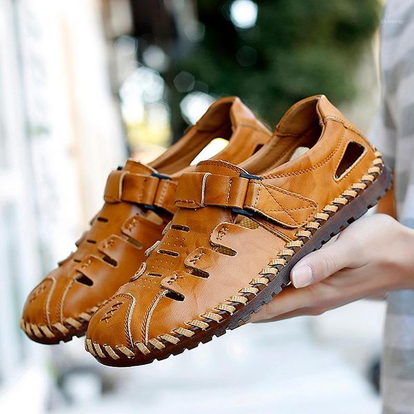 sandals 2021 shoes male summer beach men genuine leather fashion outdoor casual big size 39-481, Black
sandals 2021 shoes male summer beach men genuine leather fashion outdoor casual big size 39-481, Black
