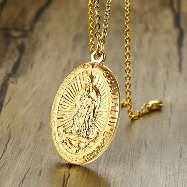 pendant necklaces classic necklace party jewelry amulet virgin mary pattern for men and women, Silver
pendant necklaces classic necklace party jewelry amulet virgin mary pattern for men and women, Silver
