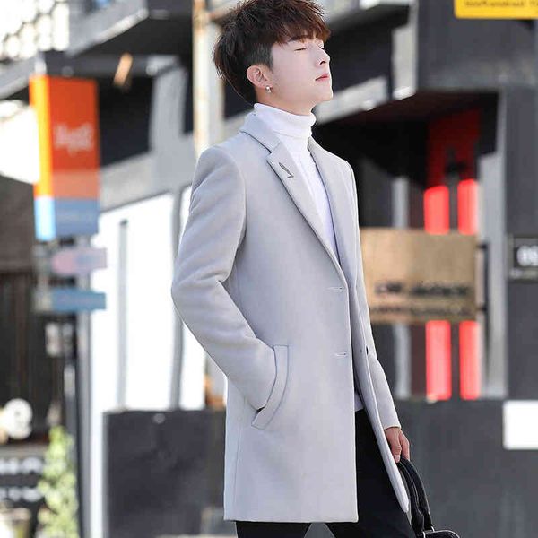 men's long jackets & coats single breasted casual mens slim wool blend trench male wearable none pilling woolen overcoat fs-152, Black;brown
men's long jackets & coats single breasted casual mens slim wool blend trench male wearable none pilling woolen overcoat fs-152, Black;brown