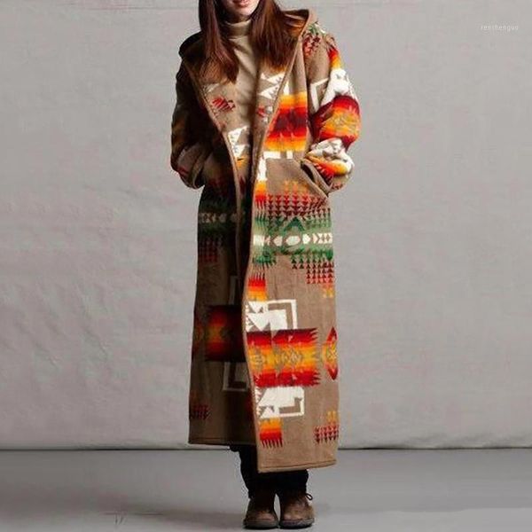 women's wool & blends 2021 autumn women woolen coat hooded cardigan vintage long with pocket warm retro plus size casaco feminino, Black
women's wool & blends 2021 autumn women woolen coat hooded cardigan vintage long with pocket warm retro plus size casaco feminino, Black