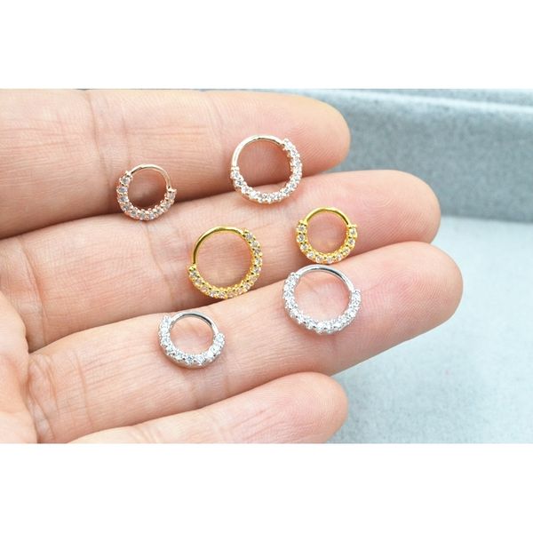 50pcs body jewelry - cz shine labret ear helix bar lip piercing nose septum ring 18gx6/8mm bend style, Silver
50pcs body jewelry - cz shine labret ear helix bar lip piercing nose septum ring 18gx6/8mm bend style, Silver