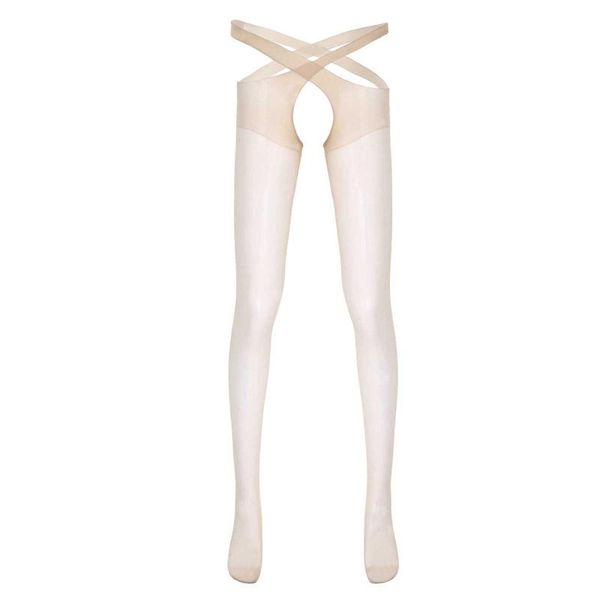 men's socks mens underwear see-through thin pantyhose open crotch stretchy slim fit cross tights sissy erotic lingerie stockings, Black
men's socks mens underwear see-through thin pantyhose open crotch stretchy slim fit cross tights sissy erotic lingerie stockings, Black