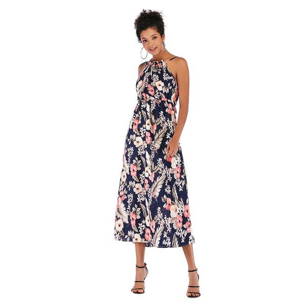 casual dresses floral print beach bohemian elastic waist ladies vestidos summer dress women chiffon off shoulder long for, Black;gray
casual dresses floral print beach bohemian elastic waist ladies vestidos summer dress women chiffon off shoulder long for, Black;gray