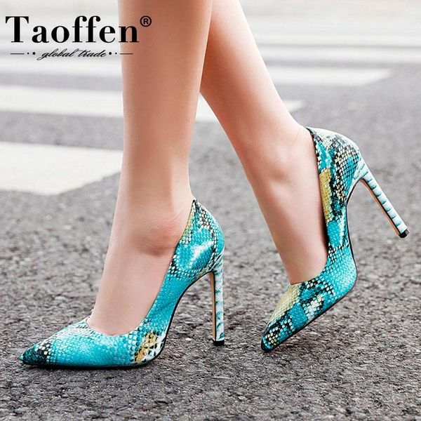 dress shoes taoffen plus size 34-43 women pumps high heel women's fashion snakeskin party wedding thin footwear, Black
dress shoes taoffen plus size 34-43 women pumps high heel women's fashion snakeskin party wedding thin footwear, Black