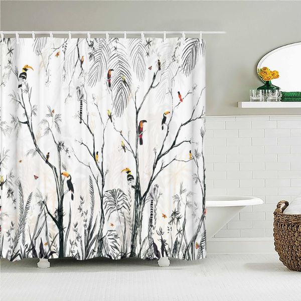 shower curtains waterproof curtain colorful flowers birds leaves pattern frabic bathroom with 12 hooks bathtub decoration
shower curtains waterproof curtain colorful flowers birds leaves pattern frabic bathroom with 12 hooks bathtub decoration