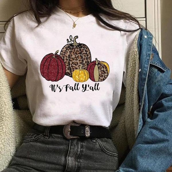 print clothes leopard vintage women t shirts clothing cute 90s pumpkin autumn fall halloween lady tees female shirt, White
print clothes leopard vintage women t shirts clothing cute 90s pumpkin autumn fall halloween lady tees female shirt, White