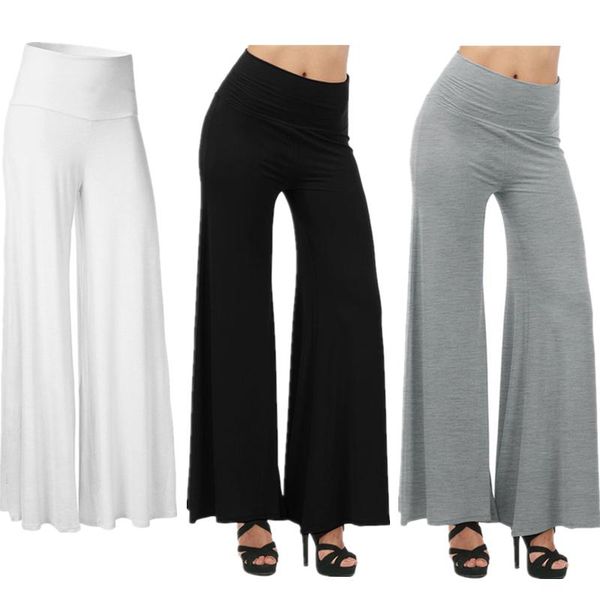 autumn high waist pants elegant female lady women's palazzo flared wide killer legs ol leg ladies long trousers & capris, Black;white
autumn high waist pants elegant female lady women's palazzo flared wide killer legs ol leg ladies long trousers & capris, Black;white