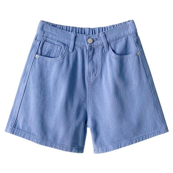 women's shorts summer wide leg jean female loose straight high waist denim purple a line outwear short s1155, White;black
women's shorts summer wide leg jean female loose straight high waist denim purple a line outwear short s1155, White;black
