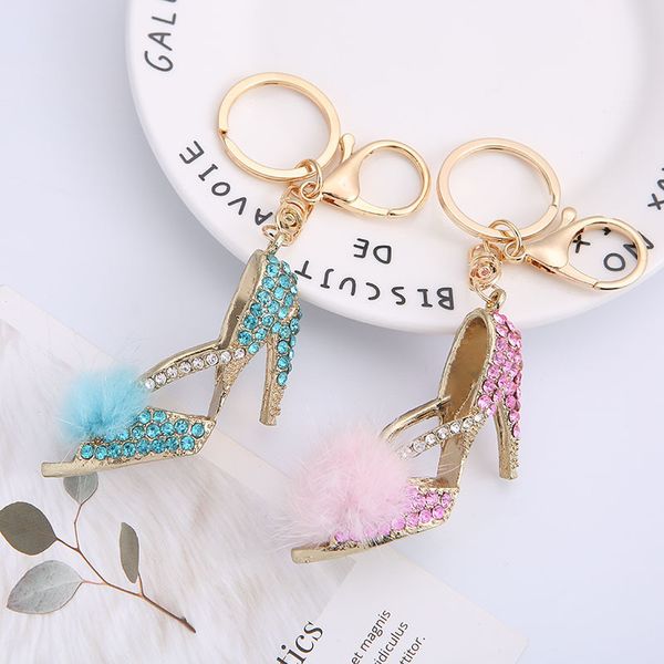 2021 new decoration creative diamond inlaid high heels key chain girls' bag car pendant, Slivery;golden
2021 new decoration creative diamond inlaid high heels key chain girls' bag car pendant, Slivery;golden