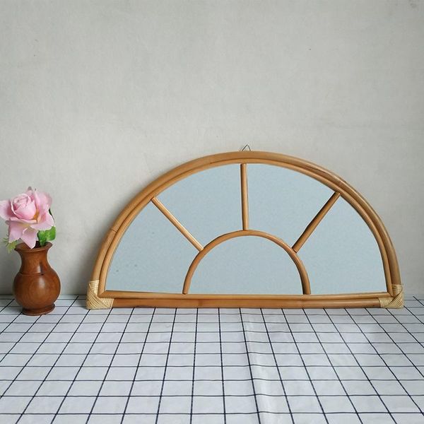 compact mirrors home decoration rattan semicircular dressing mirror makeup wall for entryways washrooms
compact mirrors home decoration rattan semicircular dressing mirror makeup wall for entryways washrooms