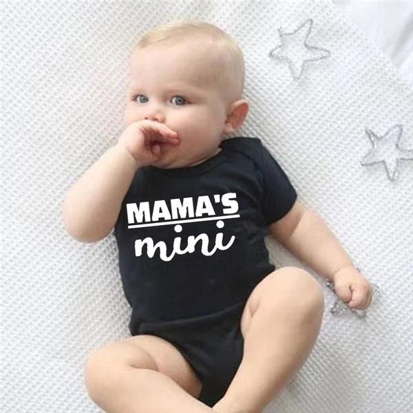 rompers mama's mini pattern baby bodysuit toddler outfit born shower gift summer short sleeve playsuit fashion girl boy clothes, Blue
rompers mama's mini pattern baby bodysuit toddler outfit born shower gift summer short sleeve playsuit fashion girl boy clothes, Blue
