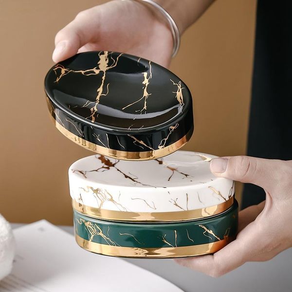 soap dishes ceramic dish golden marble texture drain holder bathroom accessories boxes gilded porcelain bath supplies
soap dishes ceramic dish golden marble texture drain holder bathroom accessories boxes gilded porcelain bath supplies