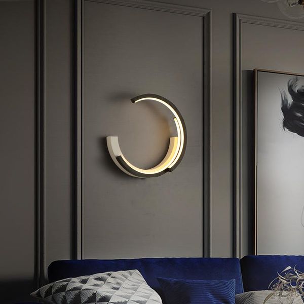wall lamps modern minimalist bedroom lamp creative personality bedside led aisle light iron/aluminum/silicone white/black
wall lamps modern minimalist bedroom lamp creative personality bedside led aisle light iron/aluminum/silicone white/black