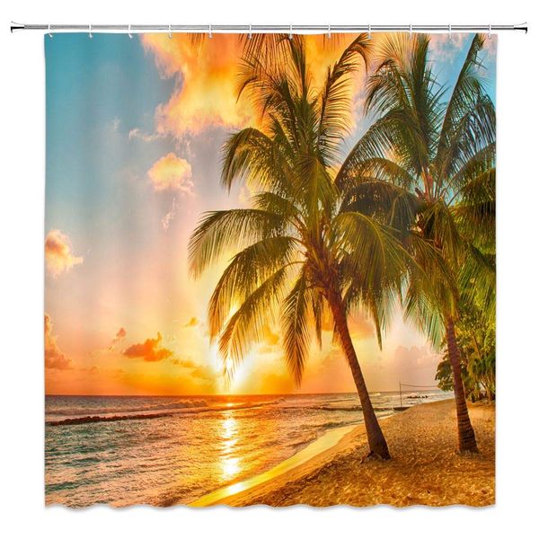 beach shower curtain,sunset ocean palm tree sea wave tropical hawaii seaside afterglow scenery fabric bathroom decor,hooks
beach shower curtain,sunset ocean palm tree sea wave tropical hawaii seaside afterglow scenery fabric bathroom decor,hooks